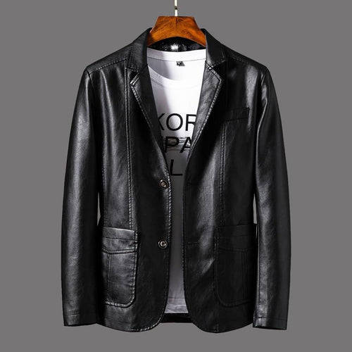 Blazer homme boutonné à col revers