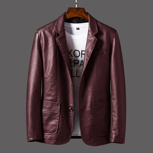 Blazer homme boutonné à col revers