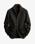 Cardigan homme en maille à col châle